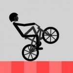 Постер игры Велосипедный велли | Wheelie Bike